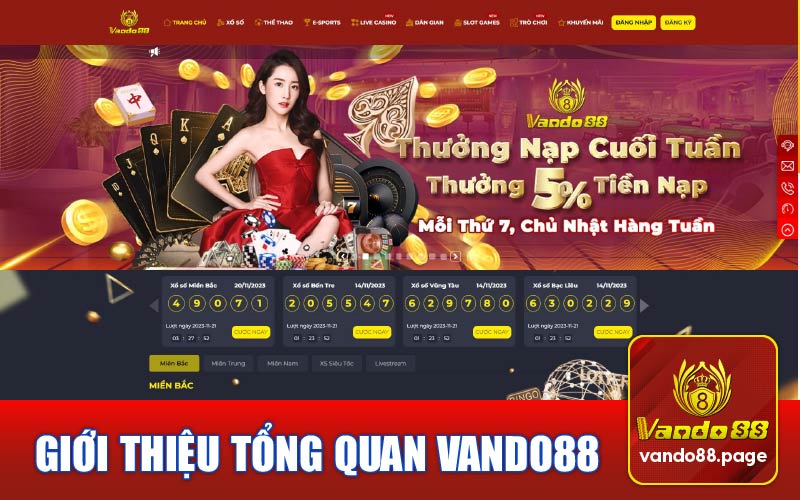 Giới thiệu tổng quan Vando88